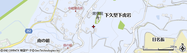 長野県飯田市下久堅下虎岩2212周辺の地図