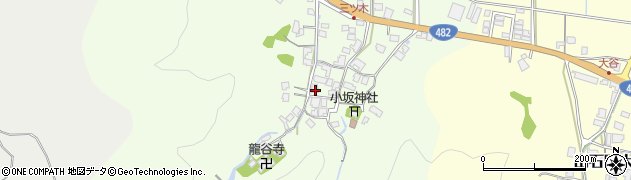兵庫県豊岡市出石町三木78周辺の地図