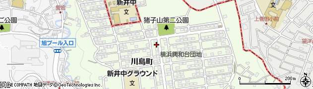 神奈川県横浜市旭区川島町3018-9周辺の地図
