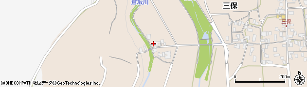 鳥取県東伯郡琴浦町三保578周辺の地図