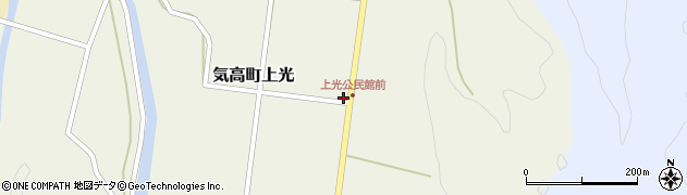 鳥取県鳥取市気高町上光478周辺の地図