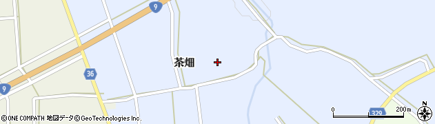鳥取県西伯郡大山町茶畑418周辺の地図