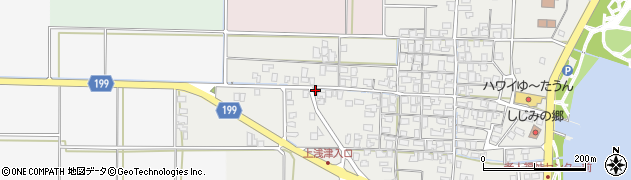 上浅津簡易郵便局周辺の地図