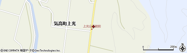 鳥取県鳥取市気高町上光519周辺の地図