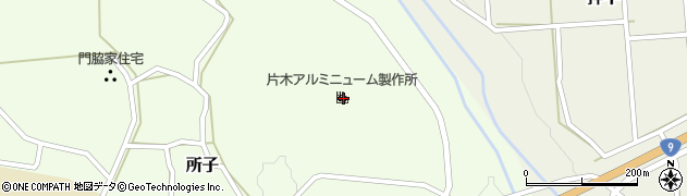 鳥取県西伯郡大山町所子802周辺の地図