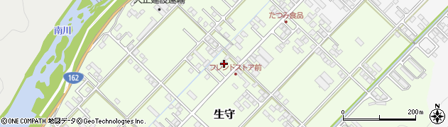 福井県小浜市生守6-33周辺の地図