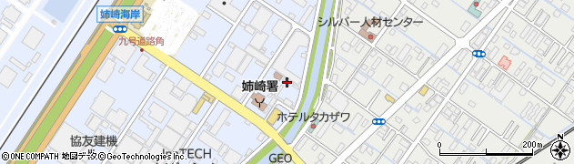 姉ヶ崎タクシー株式会社　無線センター周辺の地図