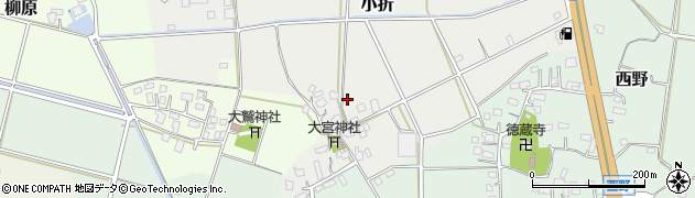千葉県市原市小折127周辺の地図