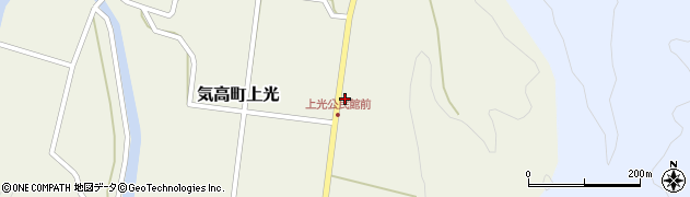 鳥取県鳥取市気高町上光520周辺の地図