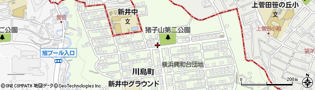 神奈川県横浜市旭区川島町3018-5周辺の地図