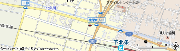 鳥取県東伯郡北栄町下神174周辺の地図