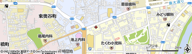 風風ラーメン 松江・学園店周辺の地図