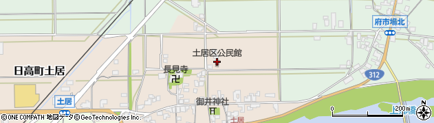 兵庫県豊岡市日高町土居周辺の地図