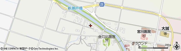 鳥取県東伯郡北栄町瀬戸179周辺の地図
