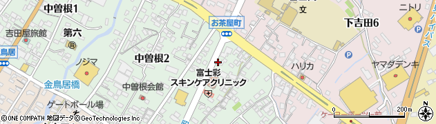 ４０３　上吉田店周辺の地図