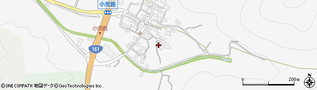 滋賀県高島市マキノ町小荒路557周辺の地図