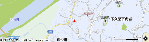 長野県飯田市下久堅下虎岩2588周辺の地図