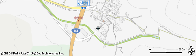 滋賀県高島市マキノ町小荒路508周辺の地図