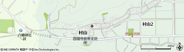 岐阜県岐阜市村山周辺の地図