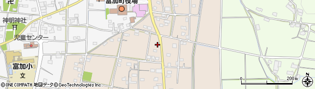 岐阜県加茂郡富加町羽生1118周辺の地図