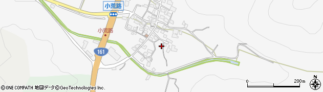 滋賀県高島市マキノ町小荒路530周辺の地図