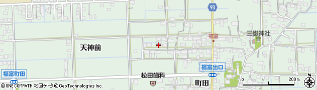 岐阜県岐阜市福富天神前164周辺の地図