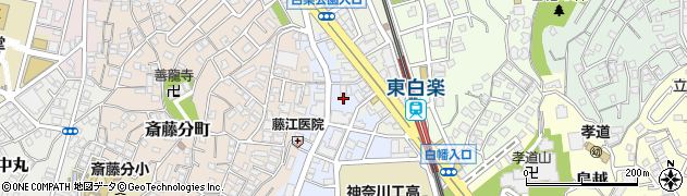 神奈川県横浜市神奈川区平川町25周辺の地図