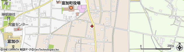 岐阜県加茂郡富加町羽生1119周辺の地図