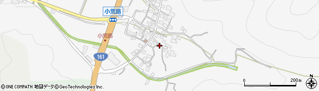 滋賀県高島市マキノ町小荒路529周辺の地図