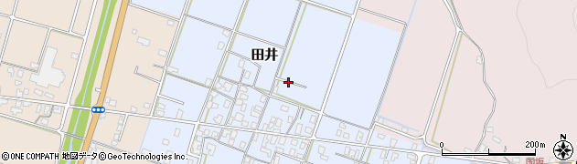 鳥取県東伯郡北栄町田井周辺の地図
