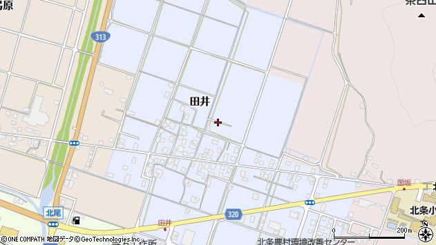 〒689-2103 鳥取県東伯郡北栄町田井の地図