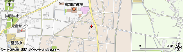 岐阜県加茂郡富加町羽生1117周辺の地図