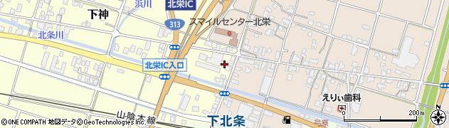 鳥取県東伯郡北栄町下神187周辺の地図