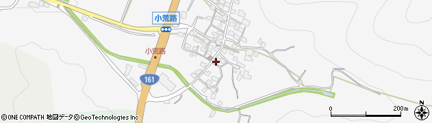 滋賀県高島市マキノ町小荒路524周辺の地図