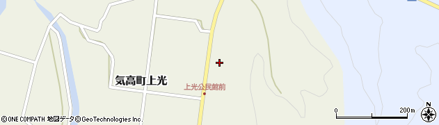 鳥取県鳥取市気高町上光531周辺の地図
