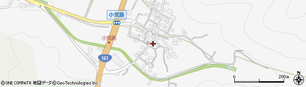 滋賀県高島市マキノ町小荒路525周辺の地図