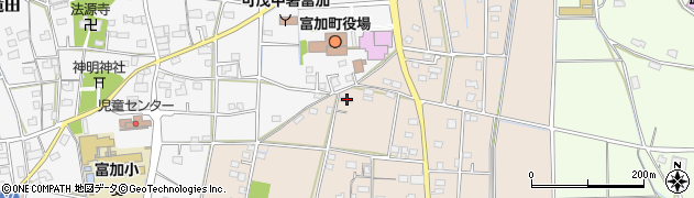 岐阜県加茂郡富加町羽生1137周辺の地図