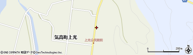 鳥取県鳥取市気高町上光526周辺の地図