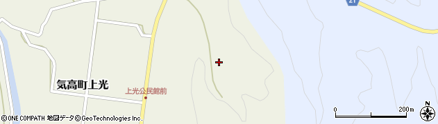 鳥取県鳥取市気高町上光555周辺の地図
