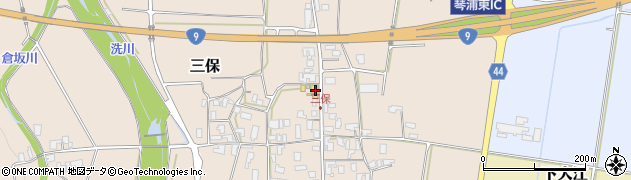 ギフトセンター　東伯周辺の地図