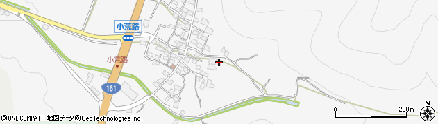 滋賀県高島市マキノ町小荒路591周辺の地図