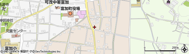 岐阜県加茂郡富加町羽生1107周辺の地図