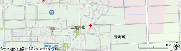 岐阜県岐阜市福富139周辺の地図