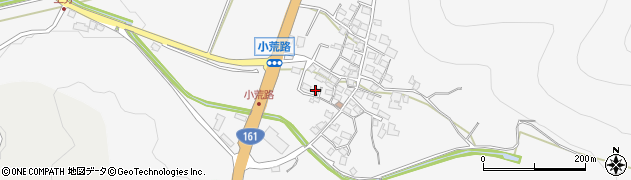 滋賀県高島市マキノ町小荒路501周辺の地図
