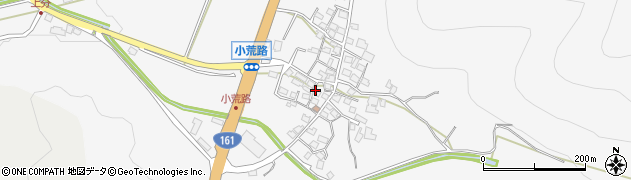 滋賀県高島市マキノ町小荒路590周辺の地図