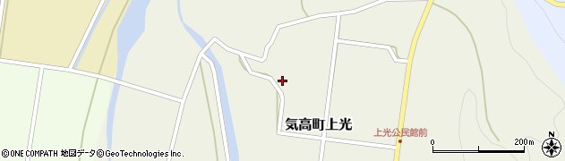 鳥取県鳥取市気高町上光434周辺の地図