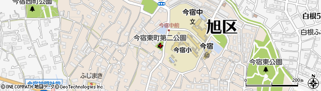 今宿東町第二公園周辺の地図