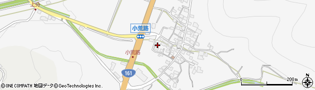 滋賀県高島市マキノ町小荒路895周辺の地図