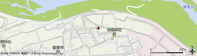 岐阜県揖斐川町（揖斐郡）小島周辺の地図