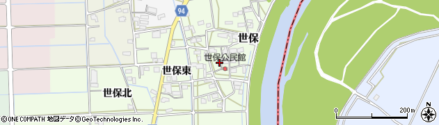 岐阜県岐阜市世保637周辺の地図